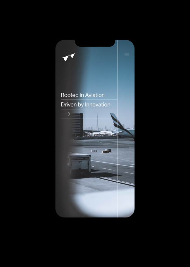 screenshot of iphone screen with Emirates aircraft